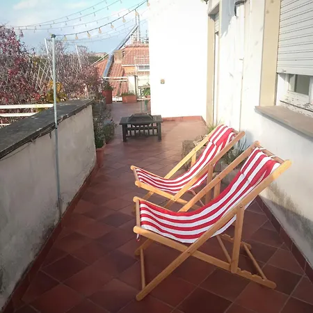Rooftop Appia Antica,silenzioso Riservato Two Bedrooms Two Bathrooms Lägenhet *