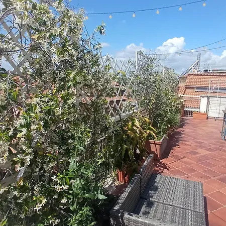 Rooftop Appia Antica,silenzioso Riservato Two Bedrooms Two Bathrooms Lägenhet